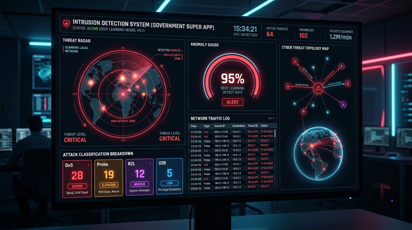 Intrusion Detection System (Government Super App) preview
