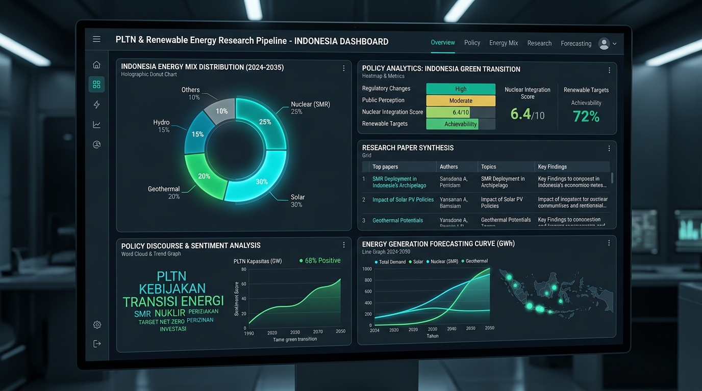 PLTN & Renewable Energy Research Pipeline preview